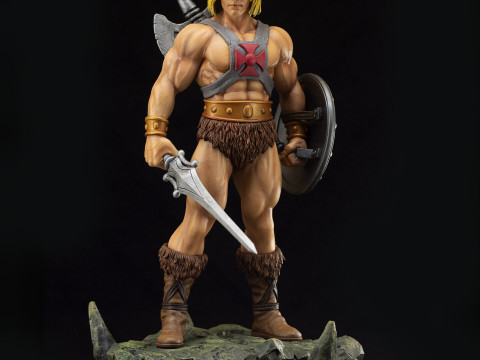 He Man Masters Of The Universe Assembly Modelo de Impressão 3D