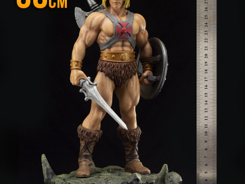 He Man Masters Of The Universe Assembly Modelo de Impressão 3D