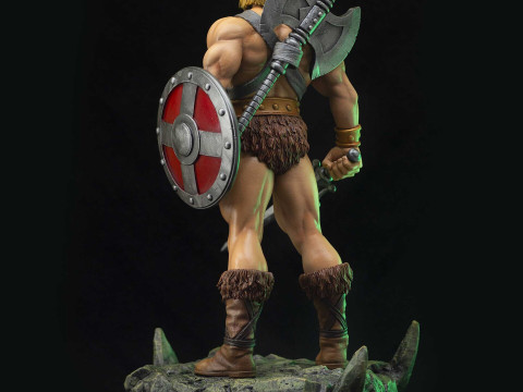 He Man Masters Of The Universe Assembly Modelo de Impressão 3D