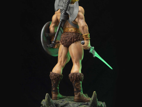 He Man Masters Of The Universe Assembly Modelo de Impressão 3D