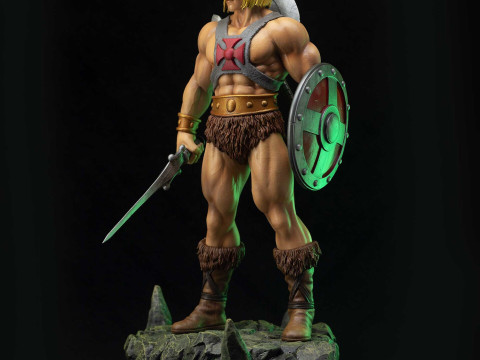 He Man Masters Of The Universe Assembly Modelo de Impressão 3D
