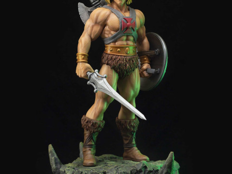 He Man Masters Of The Universe Assembly Modelo de Impressão 3D