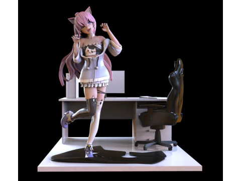 Majelis Nyatasha Nyanners Model Cetak 3D