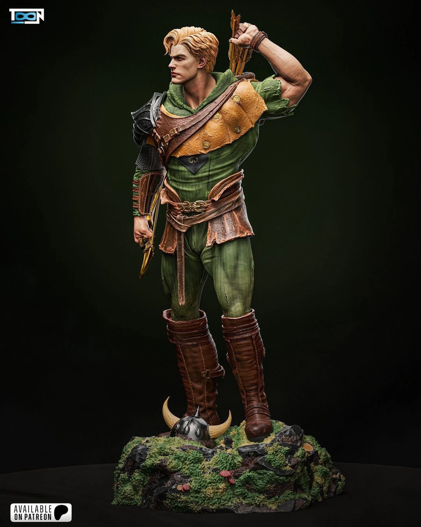 Hank Dungeons and Dragons ASSEMBLY 3D Print Model .c4d .max .obj .3ds .fbx .stl .blend