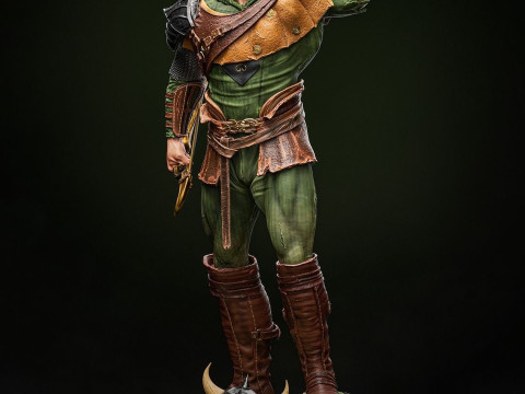 Hank Dungeons and Dragons ASSEMBLY 3D Принт Модель