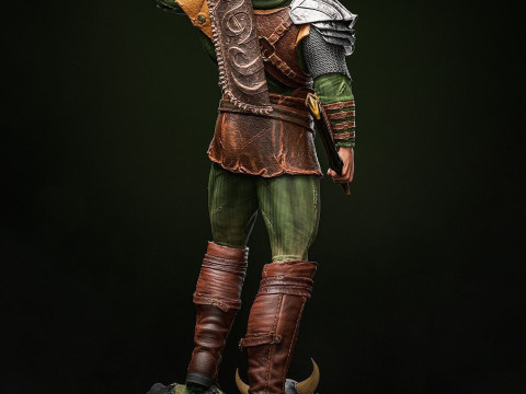 Hank Dungeons and Dragons ASSEMBLY 3D Print Model