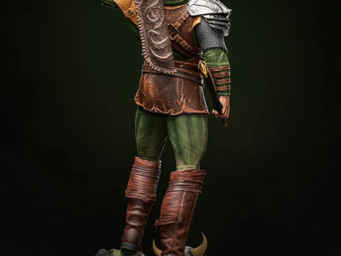 Hank Dungeons and Dragons ASSEMBLY 3D Print Model