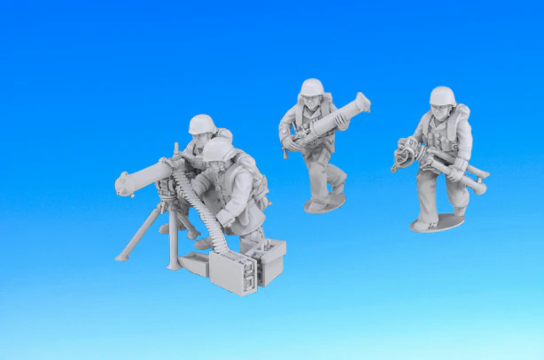 US MG TEAMS ASSEMBLY 3D Print Model .c4d .max .obj .3ds .fbx .stl .blend 