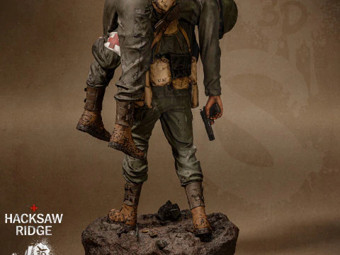 Hacksaw Ridge Assembly 3D Print Model