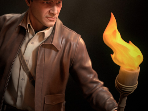 Indiana Jones Assembly 3D Принт Модель