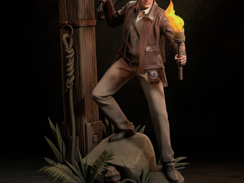 Indiana Jones Assembly 3D Принт Модель