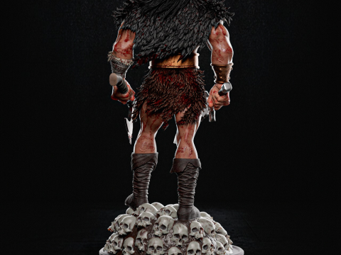 Conan The Barbarian Assembly Modèles 3D en vedette
