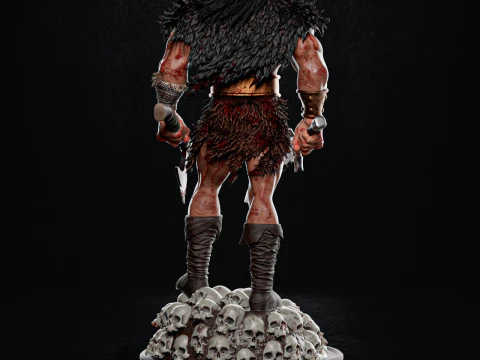 Conan The Barbarian Assembly 3D Print Model