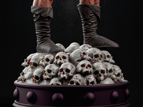 Conan The Barbarian Assembly Modèles 3D en vedette