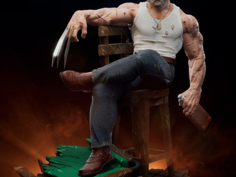 Drunk Logan Assembly 3D 프린트 모델