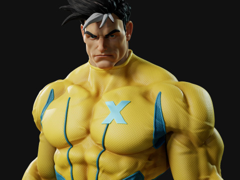 Mark Grayson Invincible Assembly 3D Print Model