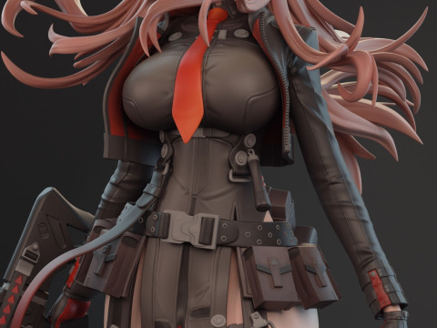 Rapi Nikke Goddess of Victory Assembly 3D 打印模型