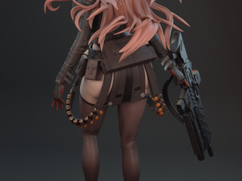 Rapi Nikke Goddess of Victory Assembly 3D 打印模型
