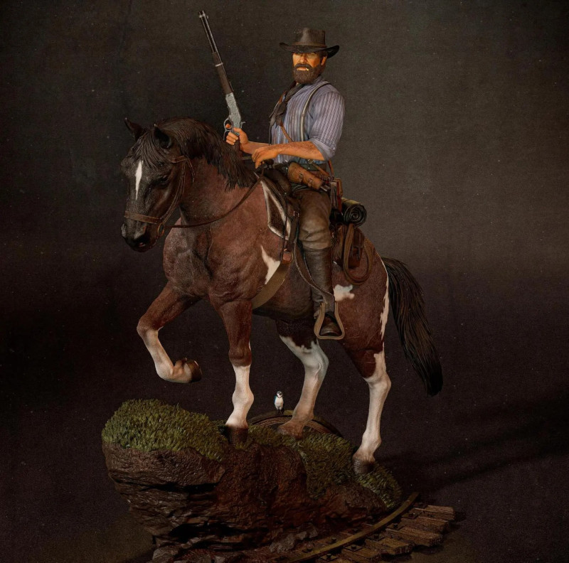Arthur Morgan Assembly 3D 打印模型 .c4d .max .obj .3ds .fbx .stl .blend 