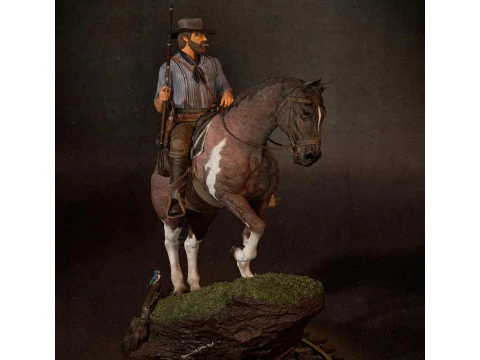 Arthur Morgan Assembly 3D Print Model