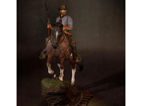 Arthur Morgan Assembly 3D Print Model