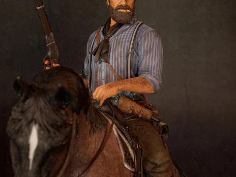 Arthur Morgan Assembly 3D Print Model