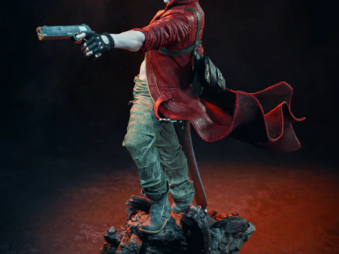 Dante Devil May Cry Assembly 3D Print Model
