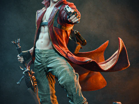 Dante Devil May Cry Assembly 3D Print Model