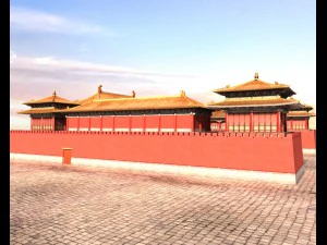 chinese palace 3D Model