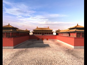 chinese palace 3D Модель