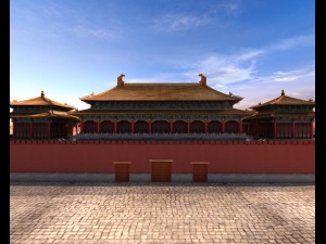 chinese palace 3D Модель