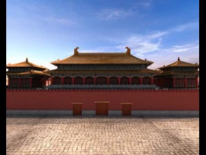 chinese palace 3D Model