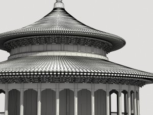 chinese building 16 Modelo 3D