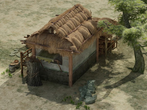 Old House 01 Modelo 3D
