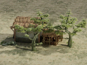 Old House 01 3D Model