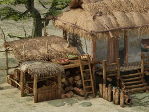 Old House 01 Modelo 3D