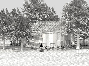 Old House 02 Modelo 3D
