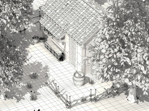 Old House 02 Modelo 3D