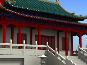 chinese architecture 03 3D Model