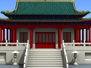 chinese architecture 03 3D Model