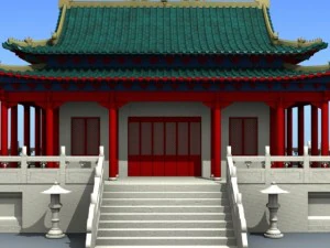 chinese architecture 03 3D Model