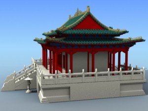 chinese architecture 03 3D Model