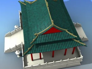 chinese architecture 03 3D Model