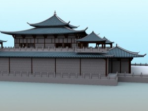 chinese architecture 05 3D Model