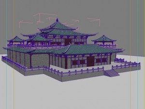 chinese architecture 05 3D Model