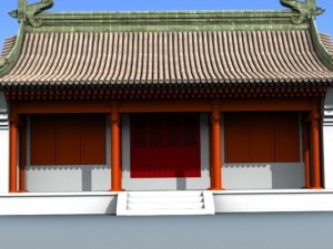chinese architecture 06 Modèle 3D