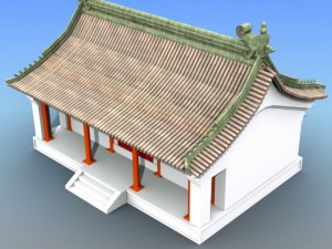 chinese architecture 06 Modèle 3D
