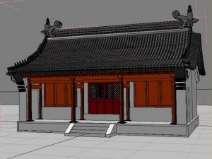 chinese architecture 06 Modèle 3D