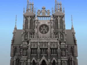 cattedrale Modello 3D