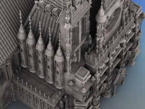 cathedral 3D Model